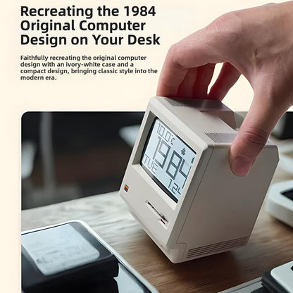 MiniMac™ Retro Alarm Clock